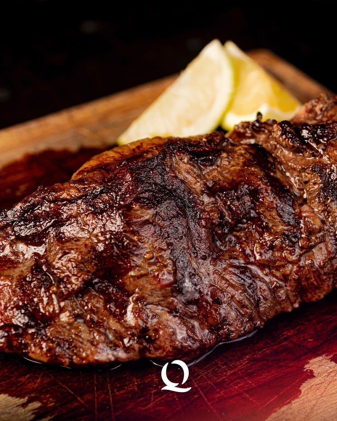 Bife de chorizo a la parrilla