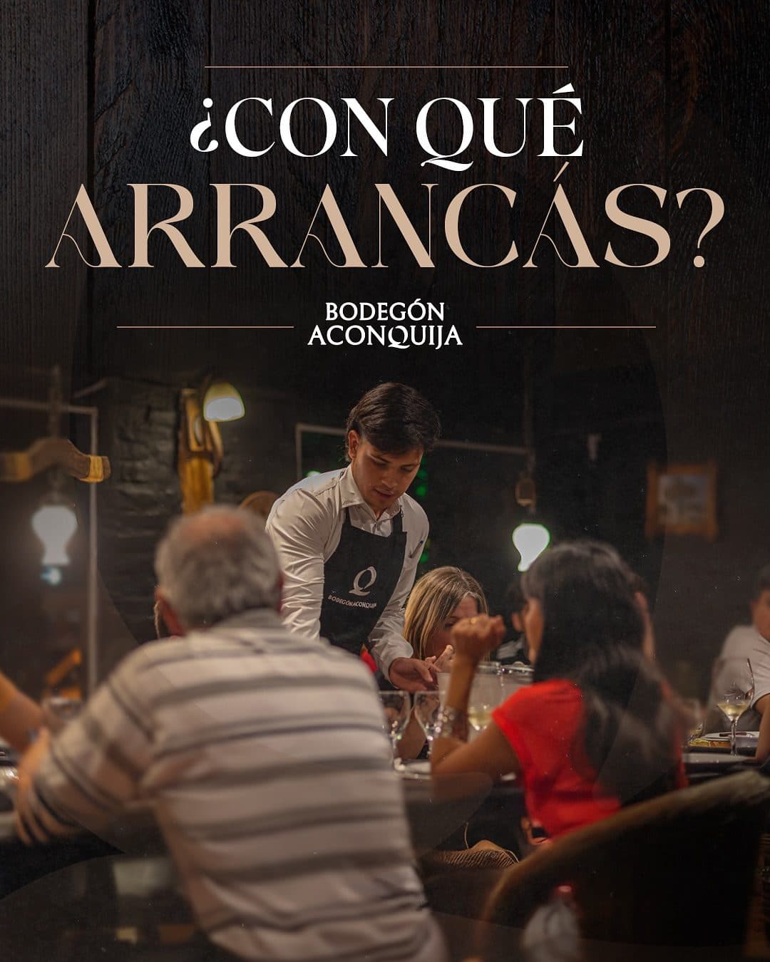 ¿Con qué arrancás?